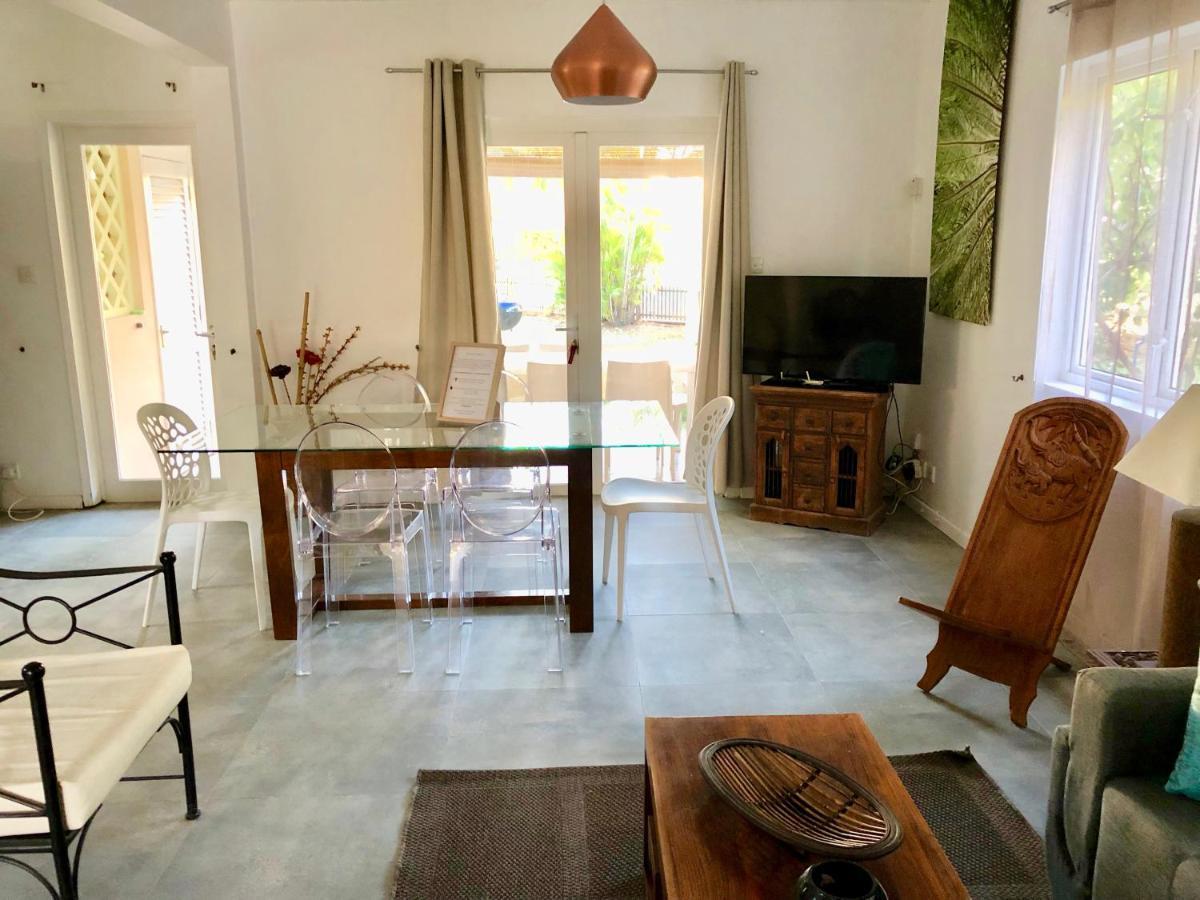 Beachfront Villa In A Beautiful And Secured Complex Flic en Flac Ngoại thất bức ảnh