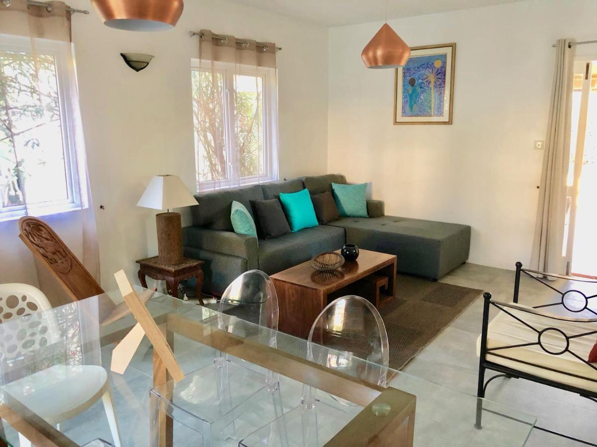 Beachfront Villa In A Beautiful And Secured Complex Flic en Flac Ngoại thất bức ảnh